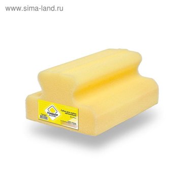 Губка для мойки автомобиля рельс ГЛАВДОР в индивидуальной упаковке 94₽