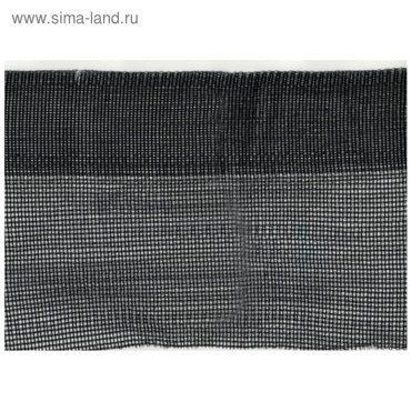 Сетка фасадная затеняющая 4 50 м плотность 120 гм с усиленным краем - 6 см чёрная 30940₽