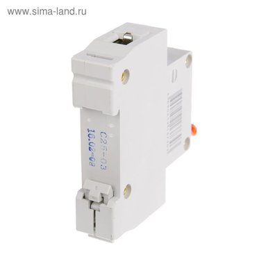 Выключатель автоматический TDM ВА47-63 1п 25 А 45 кА 122₽