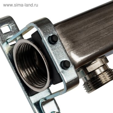 Коллектор STOUT SMS 0923 000004 нержавеющая сталь для радиаторной разводки 4 выходов 6982₽