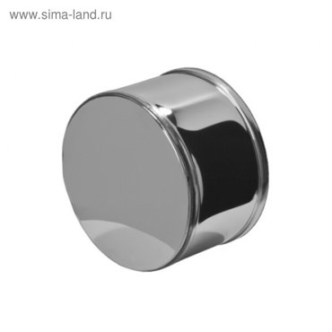 Заглушка Феррум М внешняя нержавеющая 43005 мм d 130 мм 262₽