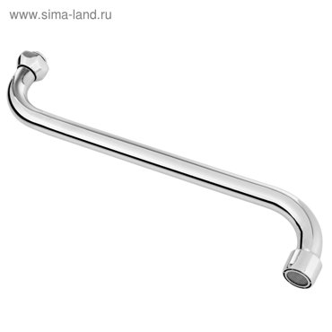 Излив для смесителя Accoona A7130S изогнутый 30 см 255₽