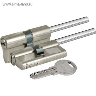 Цилиндровый механизм под вертушку KALE 164 SX91 55х10х26 мм 5 ключей цвет никель 1495₽