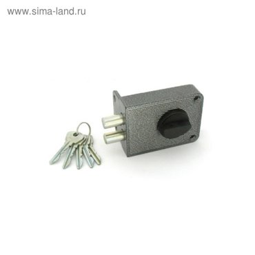 Замок накладной Димитровград Зенит ЗН1-3 цвет серебро 818₽