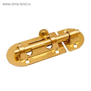 Шпингалет MARLOK 010101 L70 мм цвет золото 126₽