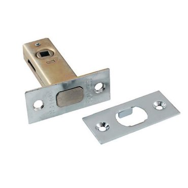 Задвижка дверная SOLLER 002 BK-HD для ванных комнат цвет хром 172₽