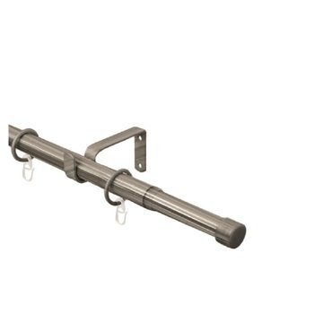 Карниз телескопический однорядный с металлическими кольцами ARTTEX 160-300 см 1772₽