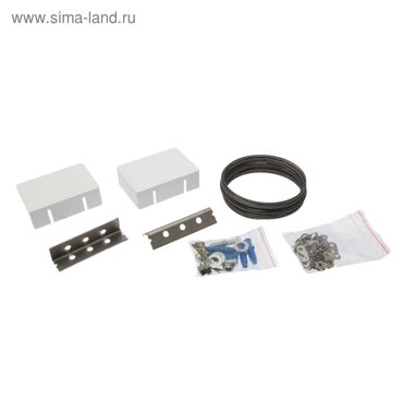 Карниз-струна Люкс 5 м металлический крючок 284₽