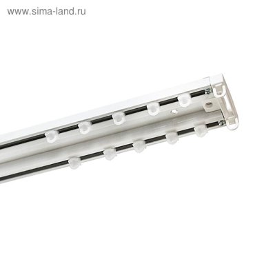 Потолочный карниз двухрядныйТрэк 140 см без управления 1503₽