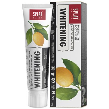 Паста зубная Splat daily whitening 100г 230₽