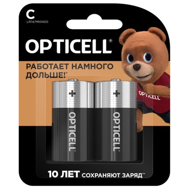 Батарейки Opticell Basic С 2шт 389₽