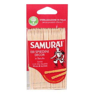 Шпажки бамбуковые Sisma Samurai 10 см 100 шт 99₽