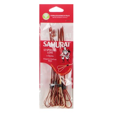 Шпажки бамбуковые Sisma Samurai 18 см 12 шт 119₽