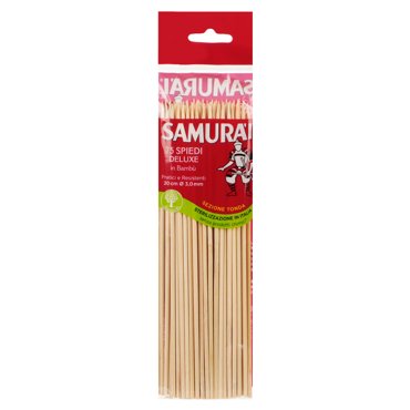 Шпажки бамбуковые Sisma Samurai 20 см 75 шт 69₽