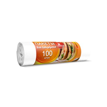 Пакеты для бутербродов UFAPACK 18x28 100 шт 75₽