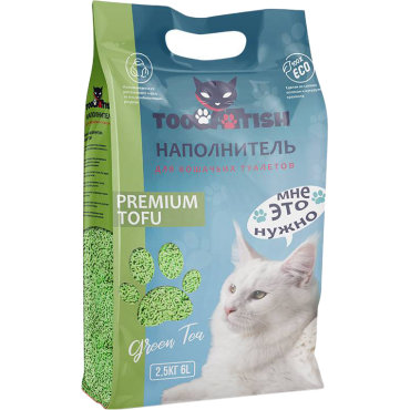 Наполнитель TooCattish Зеленый чай 6 л 685₽