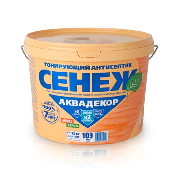 Антисептик Сенеж Аквадекор Х2 Орех 90л 460705486 211 8 6899₽