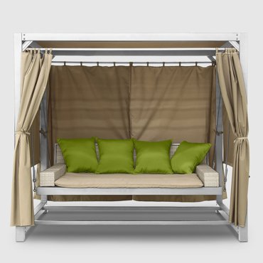 Диван подвесной Greenpatio Barcelona с подушкой салатовый 139999₽
