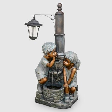 Фонтан Haomei Fountain дети у фонаря 39x345x84 см 16990₽