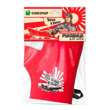 Рукавица для бани Союзпар Герои 229₽