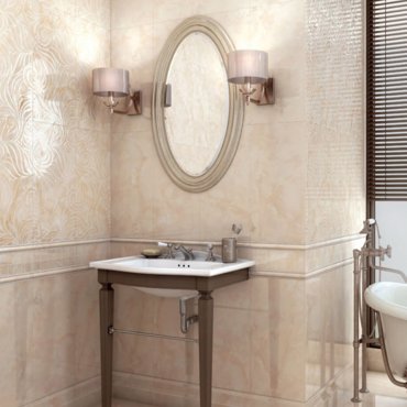 Бордюр Kerama Marazzi Вирджилиано бежевый обрезной 25x30 см SPA010R фото 2 394₽