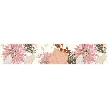 Бордюр Terracotta Meadow Flowers TD-MD-B-FL 57x30 см 36₽