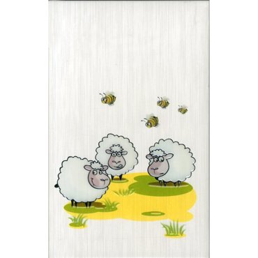 Декор PiezaRosa Fiori 1 Овечки 25х40 см 269₽
