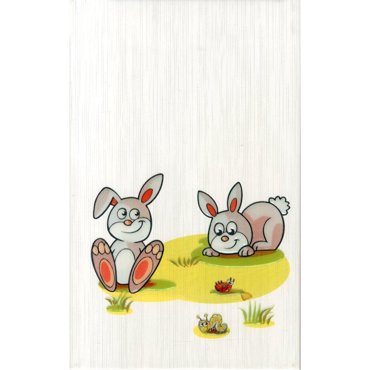 Декор PiezaRosa Fiori 3 Кролики 25х40 см 269₽