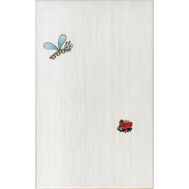 Декор PiezaRosa Fiori Насекомые 3470093 25x40 см 269₽