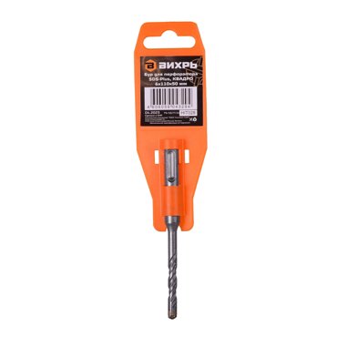 Бур по бетону Вихрь Квадро 6x110x50 SDS-Plus 98₽