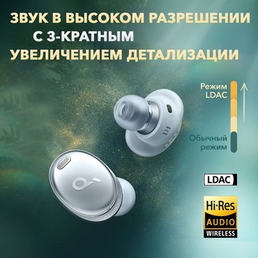 Наушники Soundcore Liberty 3 Pro Grey фото 3 12490₽