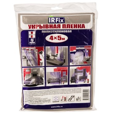 Пленка Irfix укрывная 4мх5м 12мкрн 129₽