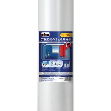 Стеклохолст Unibob 1х50 м 40грквм 869₽