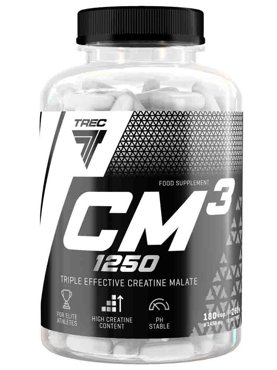 Креатин Trec Nutrition CM3 1250 250 гр розовый грейпфрут 1240₽