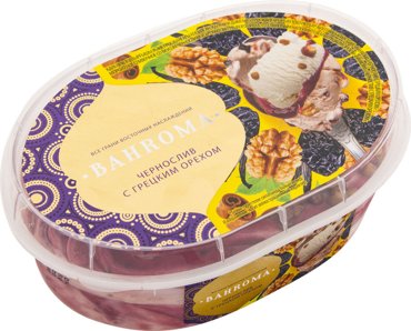 Мороженое Bahroma Чернослив с грецким орехом 450г 350₽