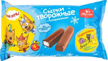 Творожные палочки Свитлогорье ванильные в глазури 16 120г 179₽