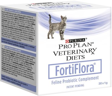 Пребиотическая добавка для кошек и котят Pro Plan Veterinary diets Forti Flora 30шт1г 2465₽