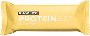 Протеиновый батончик RAW LIFE Манго Пудинг 43г 148₽
