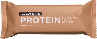 Протеиновый батончик RAW LIFE Мокачино 43г 129₽