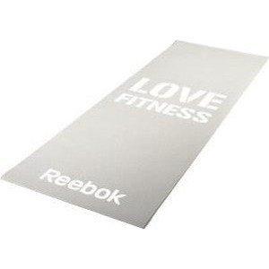 Коврик для фитнеса Reebok RAMT-11024GRL мат тонкий Love серый 2390₽