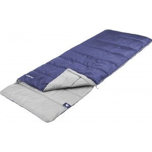 Спальный мешок Jungle Camp Avola Comfort с подголовником левая молния цвет синий 70936 2150₽
