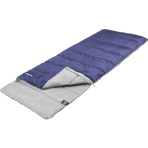 Спальный мешок Jungle Camp Avola Comfort XL широкий левая молния цвет синий 70937 2290₽