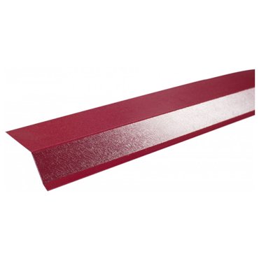 планка карнизная Технониколь 75x50x5мм пластизол 2м RAL 3004 красная 362₽