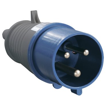 вилка силовая кабельная IEK переносная ССИ-023 32А-6ч 220В 2PPE IP44 462₽