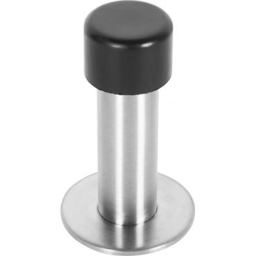 Стопор дверной Apecs DS-0009-Inox 85 мм цвет нержавеющая сталь 484₽