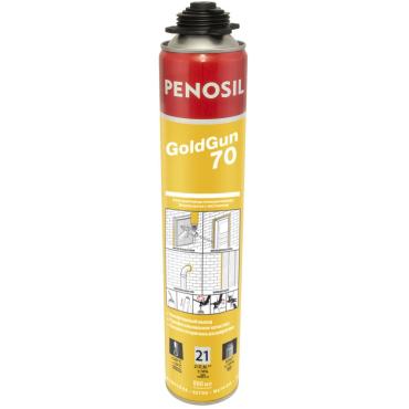 Пена монтажная профессиональная Penosil GoldGun-70 880 мл 726₽