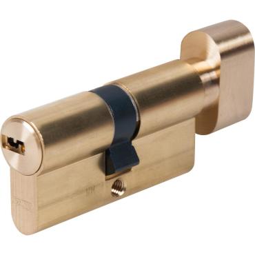 Цилиндр Abus KD6MM Z30K30 30x30 мм ключвертушка цвет золото 2021₽