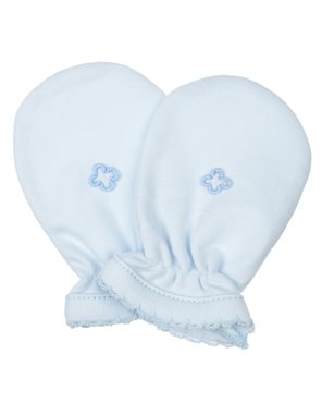 Голубые царапки с вышивкой Lyda Baby 2199₽