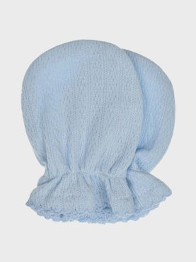 Царапки из ажурного трикотажа голубые Lyda Baby 1999₽