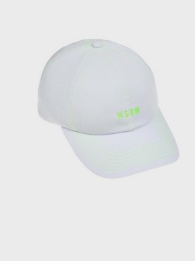Бейсболка с лого белая MSGM 3639₽